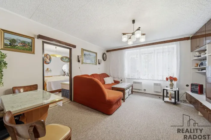 Prodej bytu 2+1, Vizovice, čtvrť A. Háby, 53 m2