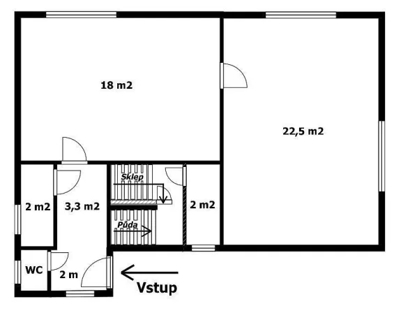 Prodej rodinného domu, Starý Plzenec, Heydukova, 68 m2