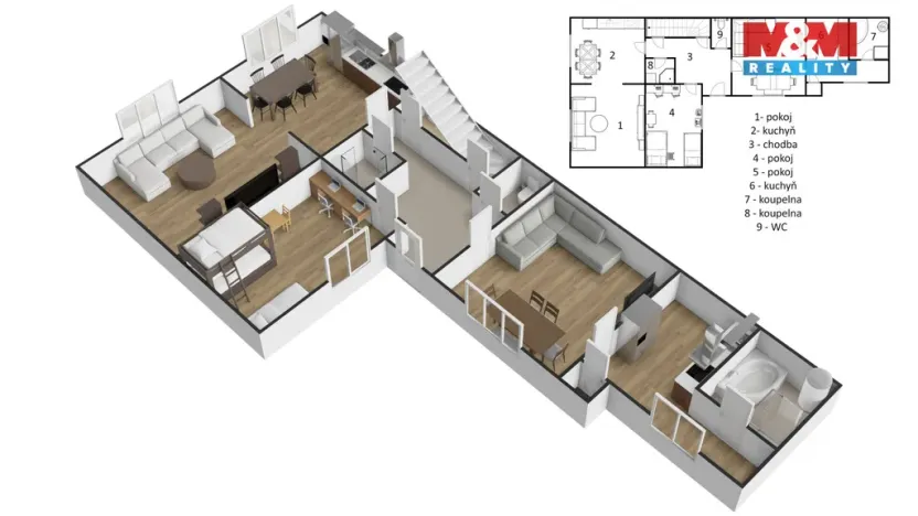 Prodej rodinného domu, Pletený Újezd, Čs. armády, 106 m2