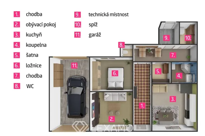 Prodej rodinného domu, Skalice, 72 m2