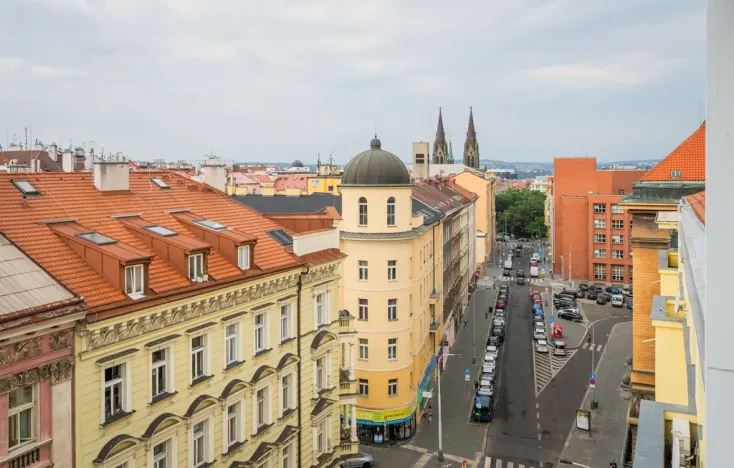Pronájem kanceláře, Praha - Vinohrady, Slezská, 21 m2