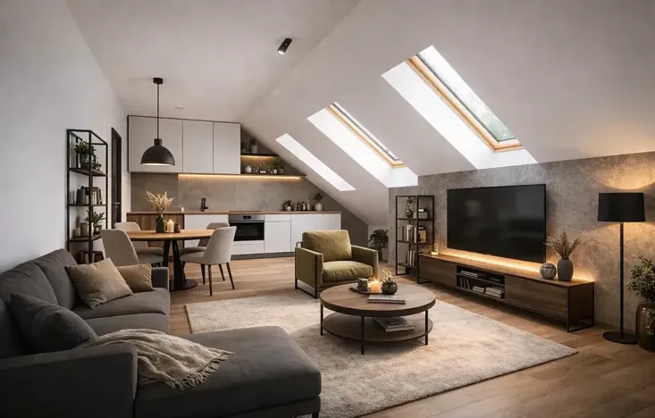 Prodej bytu 2+kk, Praha - Smíchov, Bieblova, 57 m2