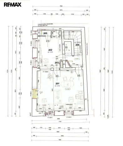 Prodej kanceláře, Šumperk, nám. Míru, 200 m2