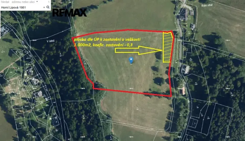 Prodej pozemku pro bydlení, Lipová-lázně, 22105 m2