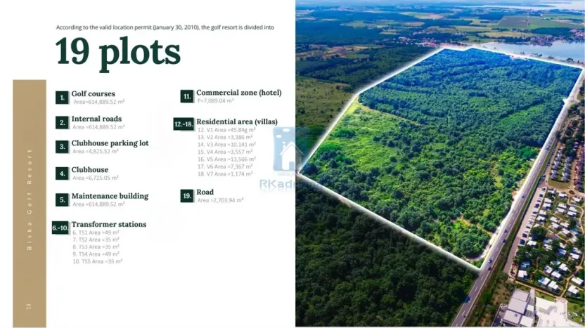 Prodej komerčního pozemku, Brtonigla,Chorvatsko, 750000 m2