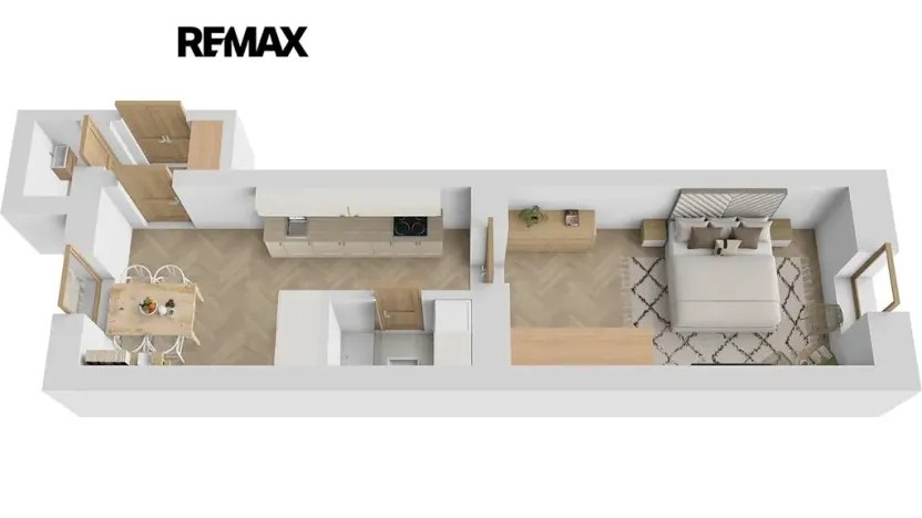 Prodej bytu 2+kk, Praha - Smíchov, Kováků, 40 m2