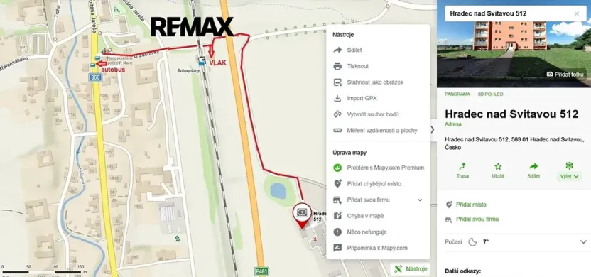 Prodej bytu 1+1, Hradec nad Svitavou, 59 m2