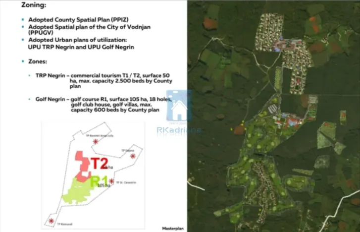 Prodej komerčního pozemku, Vodnjan,Chorvatsko, 16809800 m2