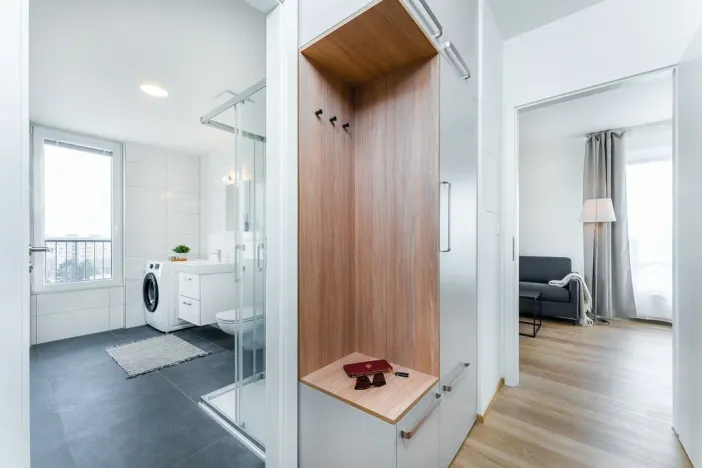 Pronájem bytu 1+kk, Plzeň - Skvrňany, Františka Kováříka, 39 m2