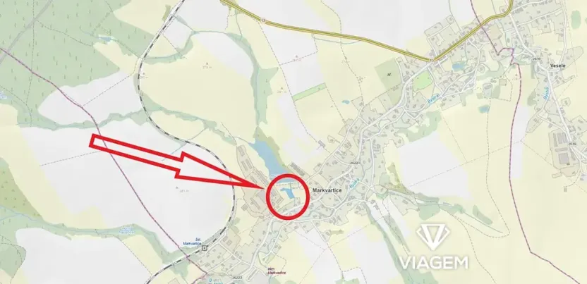 Prodej podílu pole, Markvartice, 372 m2