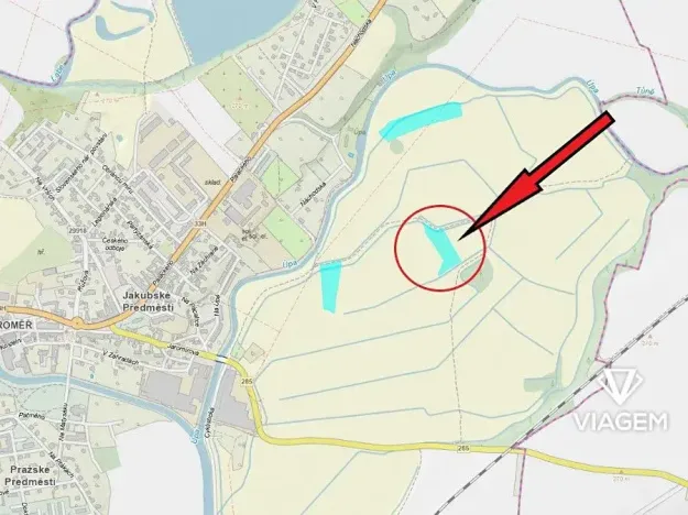 Prodej podílu pole, Jaroměř, 1983 m2