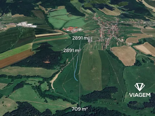 Prodej podílu pole, Újezd, 600 m2