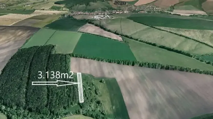 Prodej zahrady, Šumice, 3138 m2