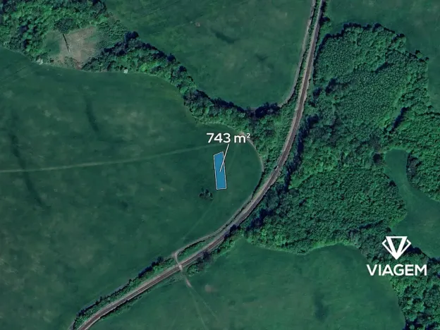 Prodej pole, Ženklava, 743 m2