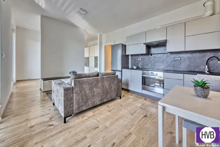 Pronájem bytu 1+kk, Praha, Jurkovičova, 47 m2