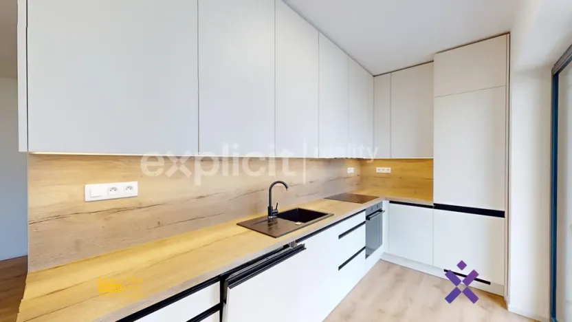 Pronájem bytu 2+kk, Zlín, Tyršovo nábřeží, 52 m2
