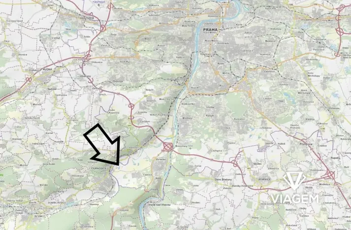 Prodej pole, Praha - Lipence, 16323 m2