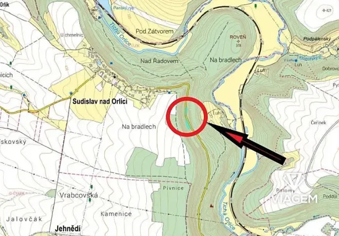 Prodej podílu lesa, Sudislav nad Orlicí, 2486 m2