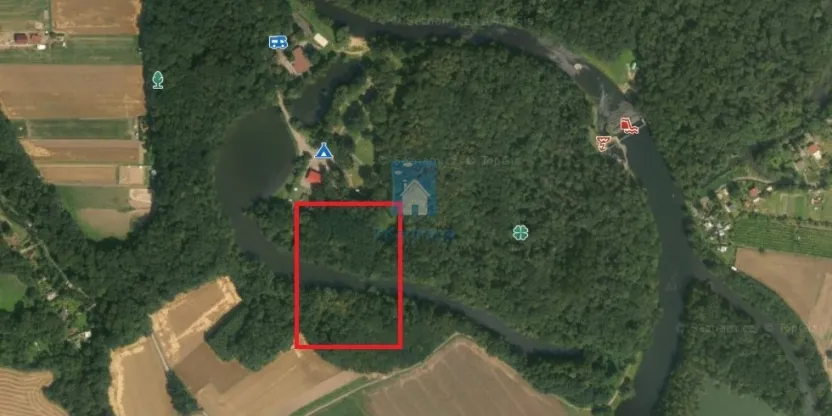 Prodej pozemku, Brozany nad Ohří, Ke Kempu, 4229 m2