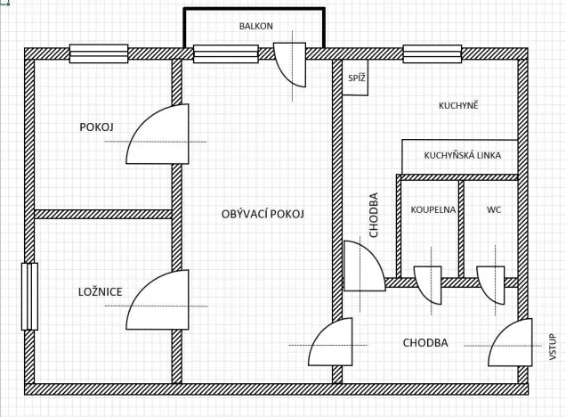 Prodej bytu 3+1, Kopřivnice, Družební, 60 m2