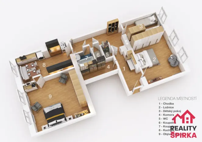 Prodej bytu 3+1, Moravská Třebová - Předměstí, Olomoucká, 84 m2