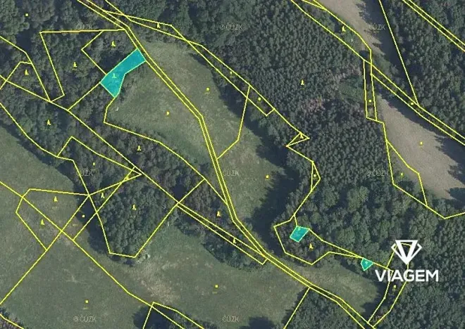 Prodej podílu lesa, Horní Habartice, 595 m2