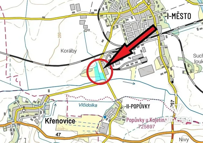 Prodej podílu pole, Kojetín, 114 m2