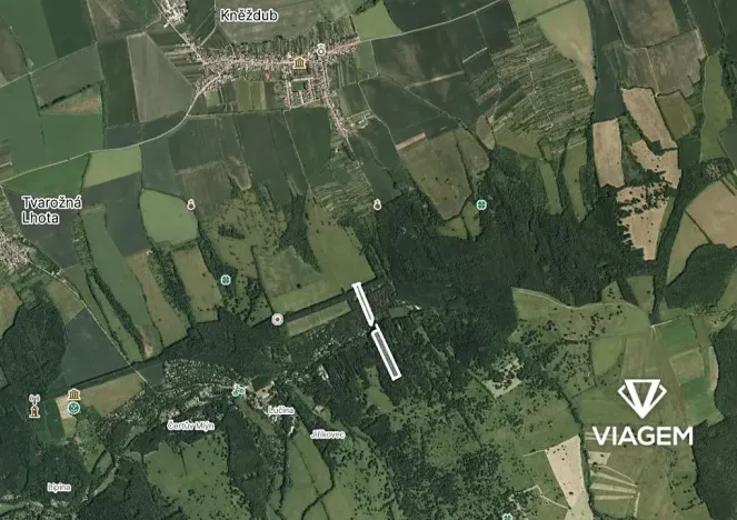 Prodej podílu lesa, Kněždub, 3060 m2