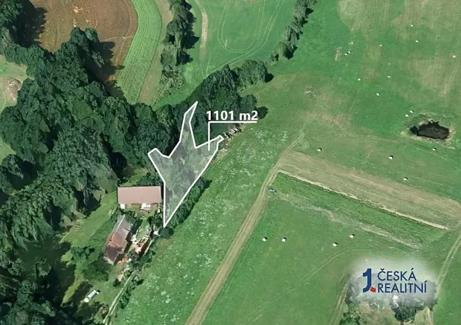 Prodej podílu zahrady, Kovářov, 550 m2