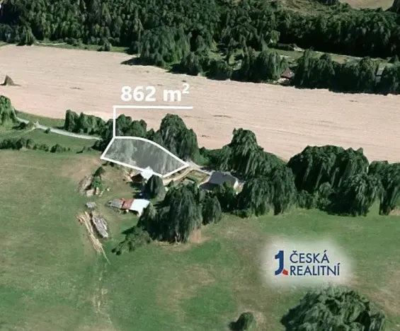 Prodej zahrady, Dívčí Hrad, 862 m2