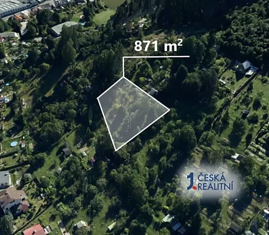Prodej zahrady, Česká Třebová, 871 m2