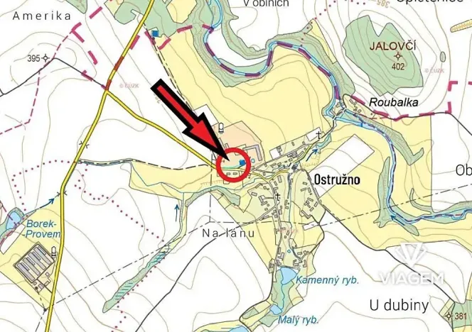 Prodej podílu pole, Borek, 175 m2