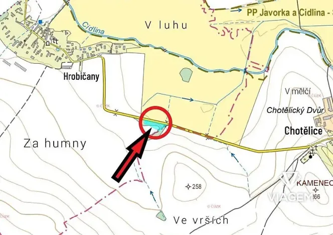 Prodej podílu zahrady, Sběř, 896 m2