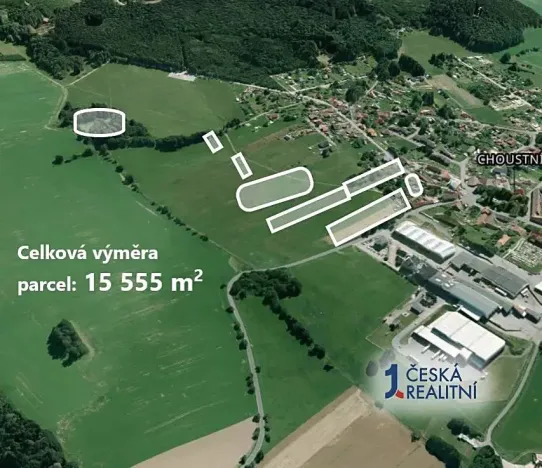 Prodej podílu pole, Choustník, 3888 m2