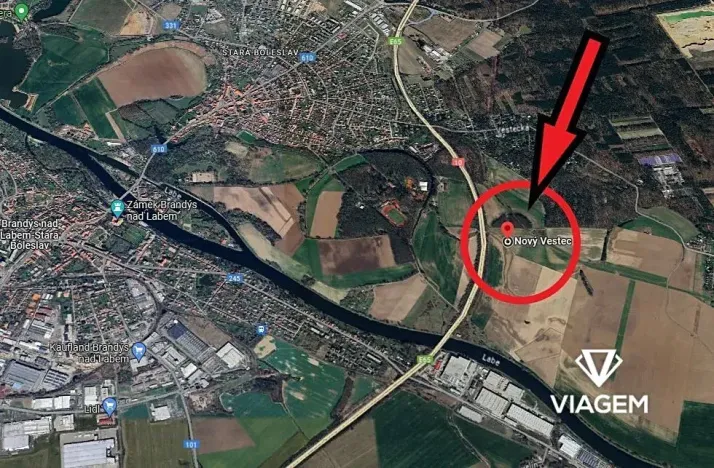 Prodej podílu pole, Nový Vestec, 2331 m2