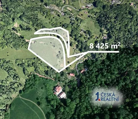 Prodej pole, Děčín, 8425 m2