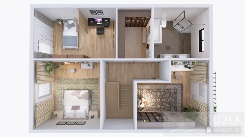 Prodej rodinného domu, Líšťany - Hunčice, 94 m2