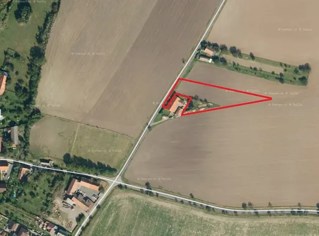 Prodej podílu zahrady, Rosice, 1456 m2