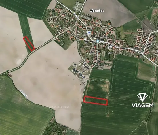 Prodej podílu pole, Běrunice, 1961 m2