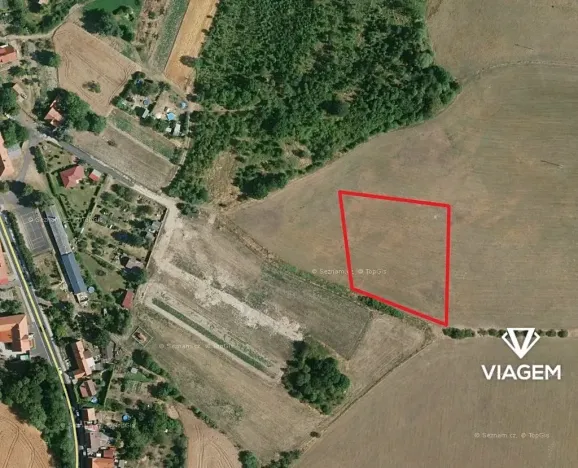 Prodej podílu pole, Zbrašín, 1036 m2
