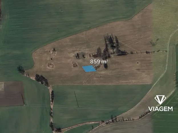 Prodej pole, Strakonice, 859 m2