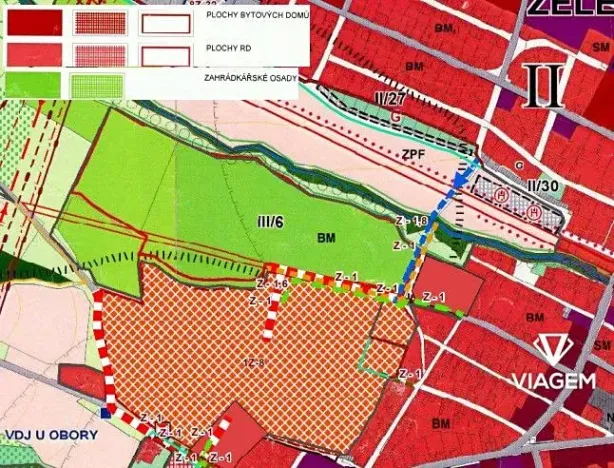 Prodej zahrady, Děčín, 850 m2