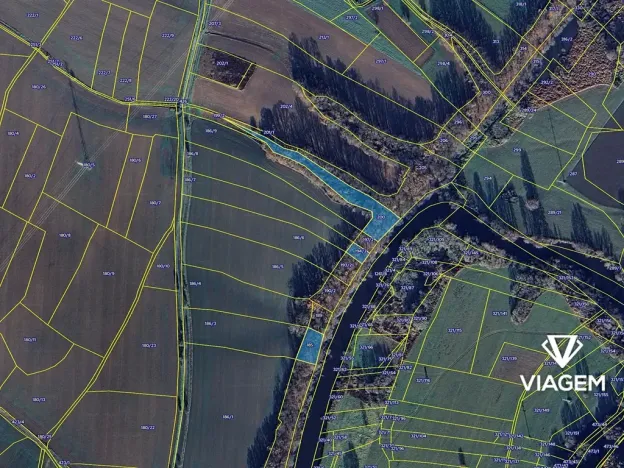 Prodej podílu lesa, Nová Ves u Bakova, 2137 m2