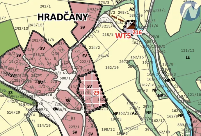 Prodej pozemku pro bydlení, Bošice, 9772 m2