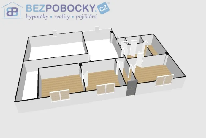 Prodej rodinného domu, Štoky, 63 m2