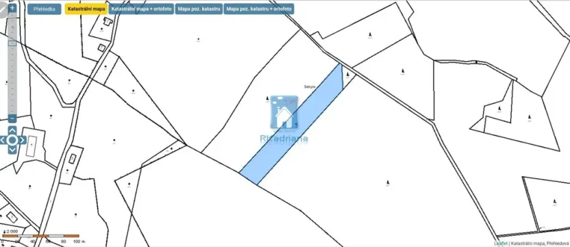 Prodej louky, Strážný - Řasnice, 50000 m2