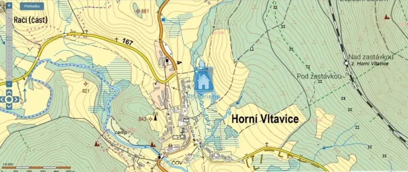 Prodej louky, Horní Vltavice, 2388 m2