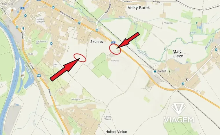 Prodej podílu pole, Velký Borek, 2045 m2