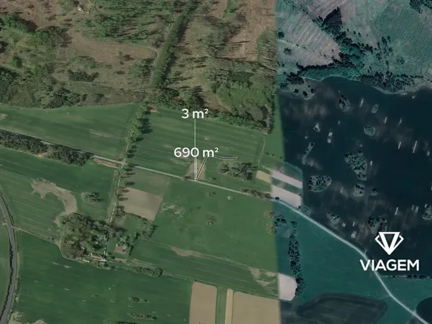 Prodej podílu pole, Oslavička, 577 m2