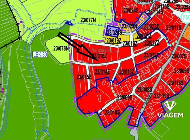Prodej podílu pozemku pro bydlení, Olomouc, 1204 m2